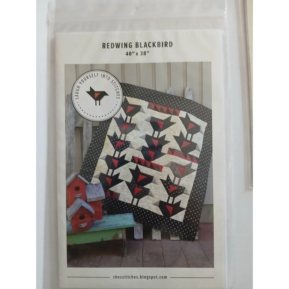 Redwing Blackbird Quilt Pattern by Laugh Yourself into Stitches&Round A Bout Lot